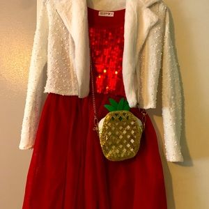 Dress for girls new (No tags ) size 10-12